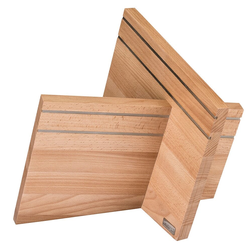 Arte Legno Magnetic Knife Block in Natural Beech Equipment ARTE LEGNO 