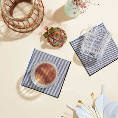 Atelier Saucier Cocktail Napkins — Set of 4 Soft Goods Atelier Saucier 