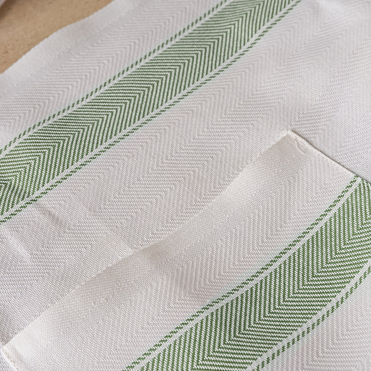 Classic Italian Apron - 100% Cotton Soft Goods Verve Culture Green 