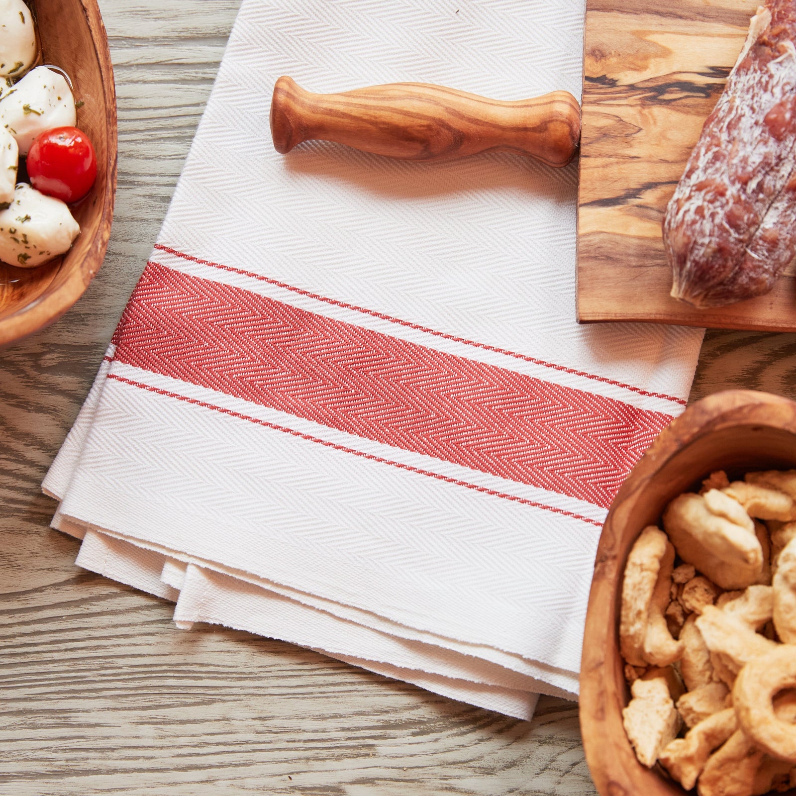 Classic Italian Large Kitchen Towel - 100% Cotton Soft Goods Verve Culture 