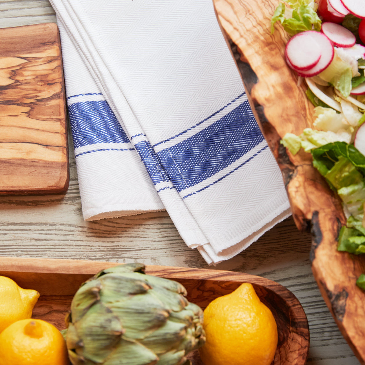 Classic Italian Large Kitchen Towel - 100% Cotton Soft Goods Verve Culture 