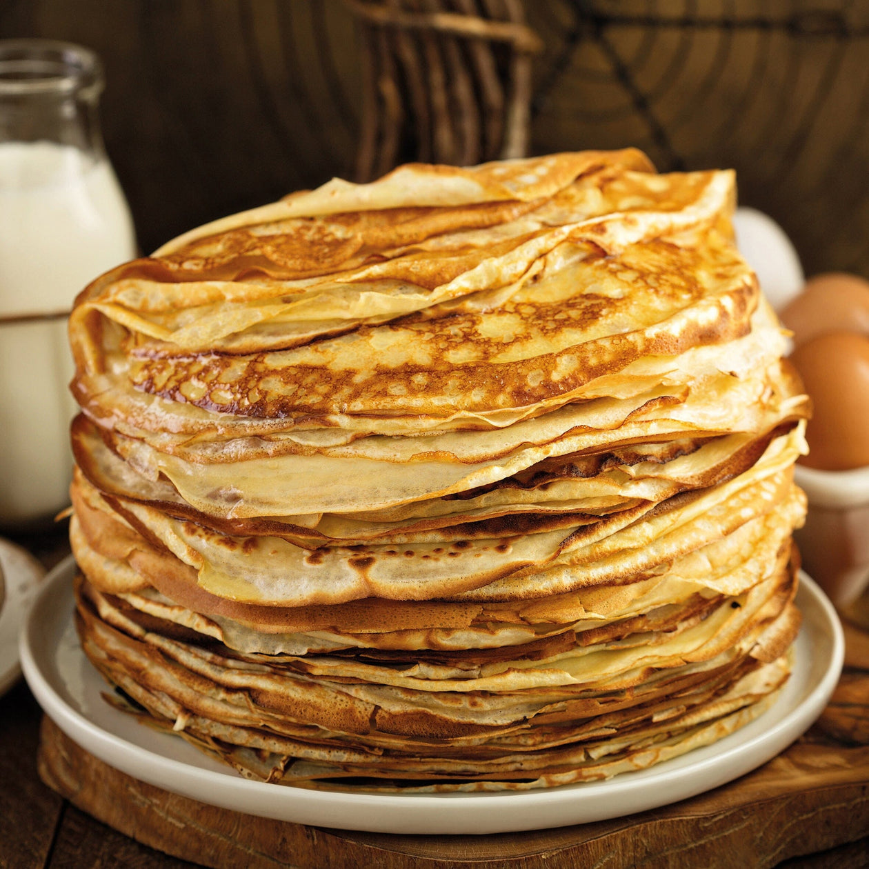 de Buyer Carbon Steel Crêpe Making Set Equipment de Buyer 