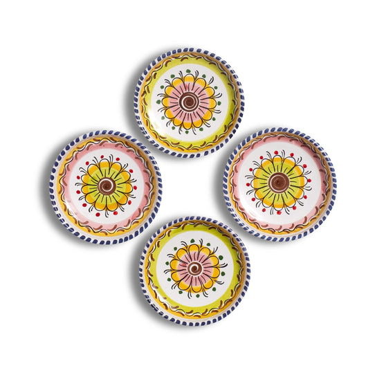 De La Cal Ceramics Dipping Dishes — Set of 4 Housewares From Spain 