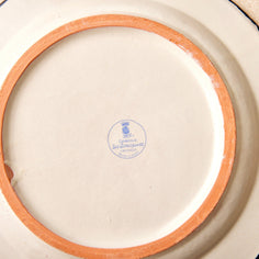 Granada Black Bird Plate – Set of 4 Tabletop From Spain 