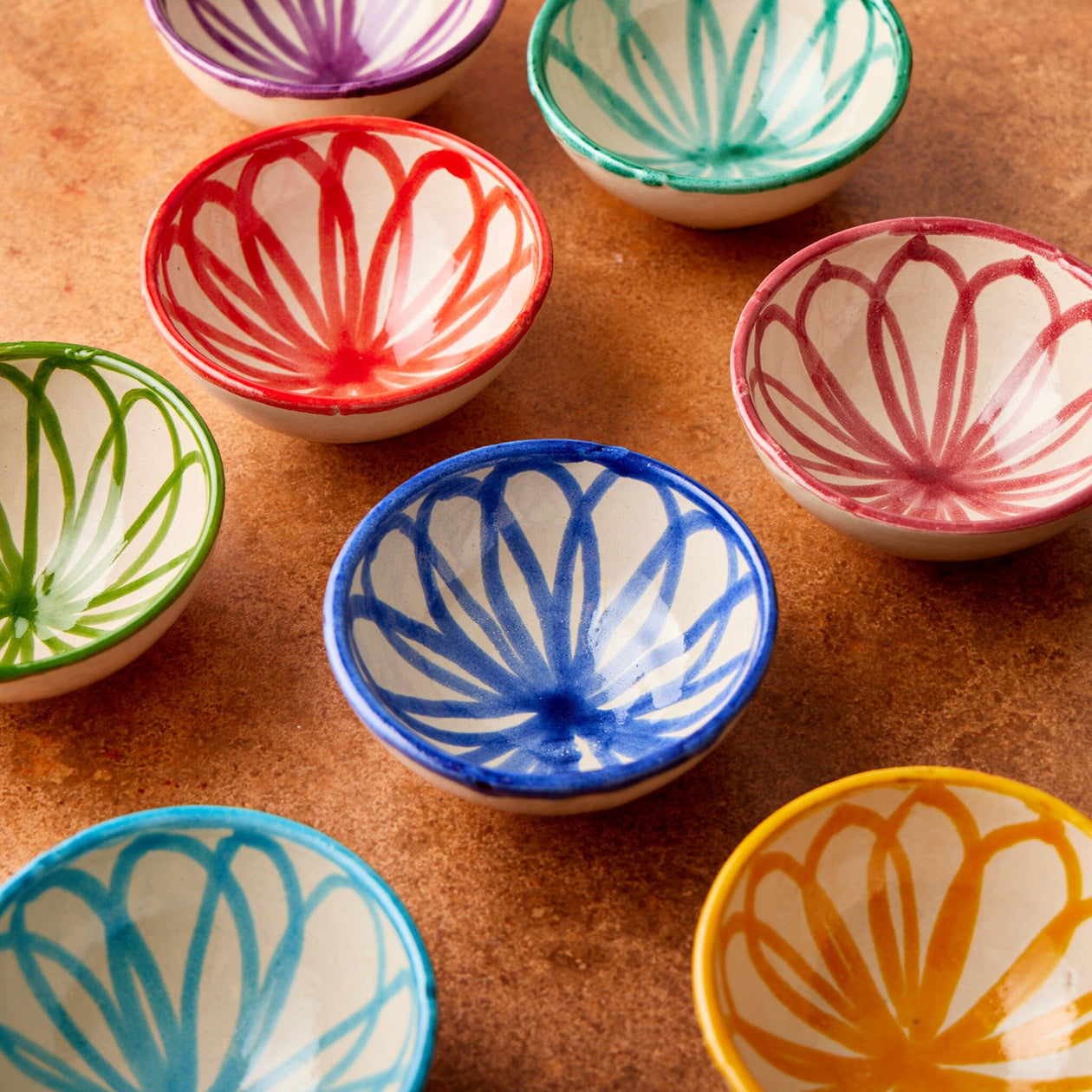 Granada Dipping Dish Set – Set of 4 Tabletop From Spain 