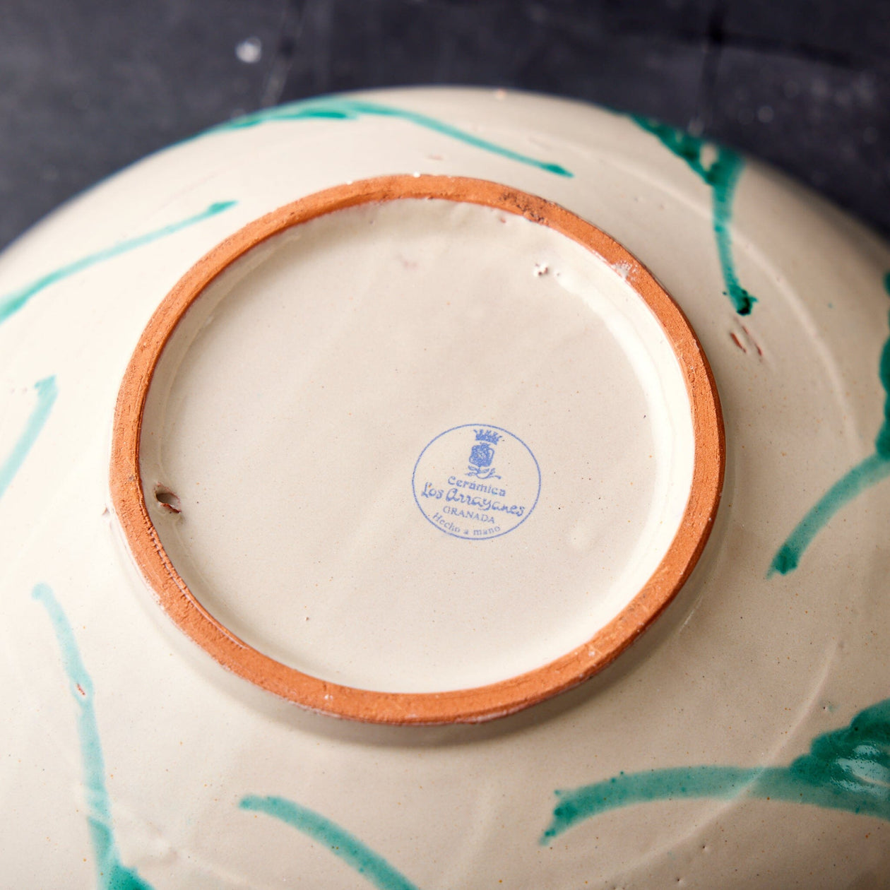 Granada Green Serving Bowl Serveware From Spain 