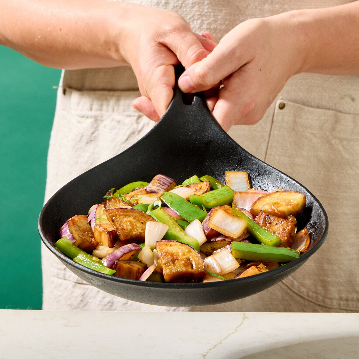 Iwachu Cast-Iron Omelet Pan Equipment Miya Company 