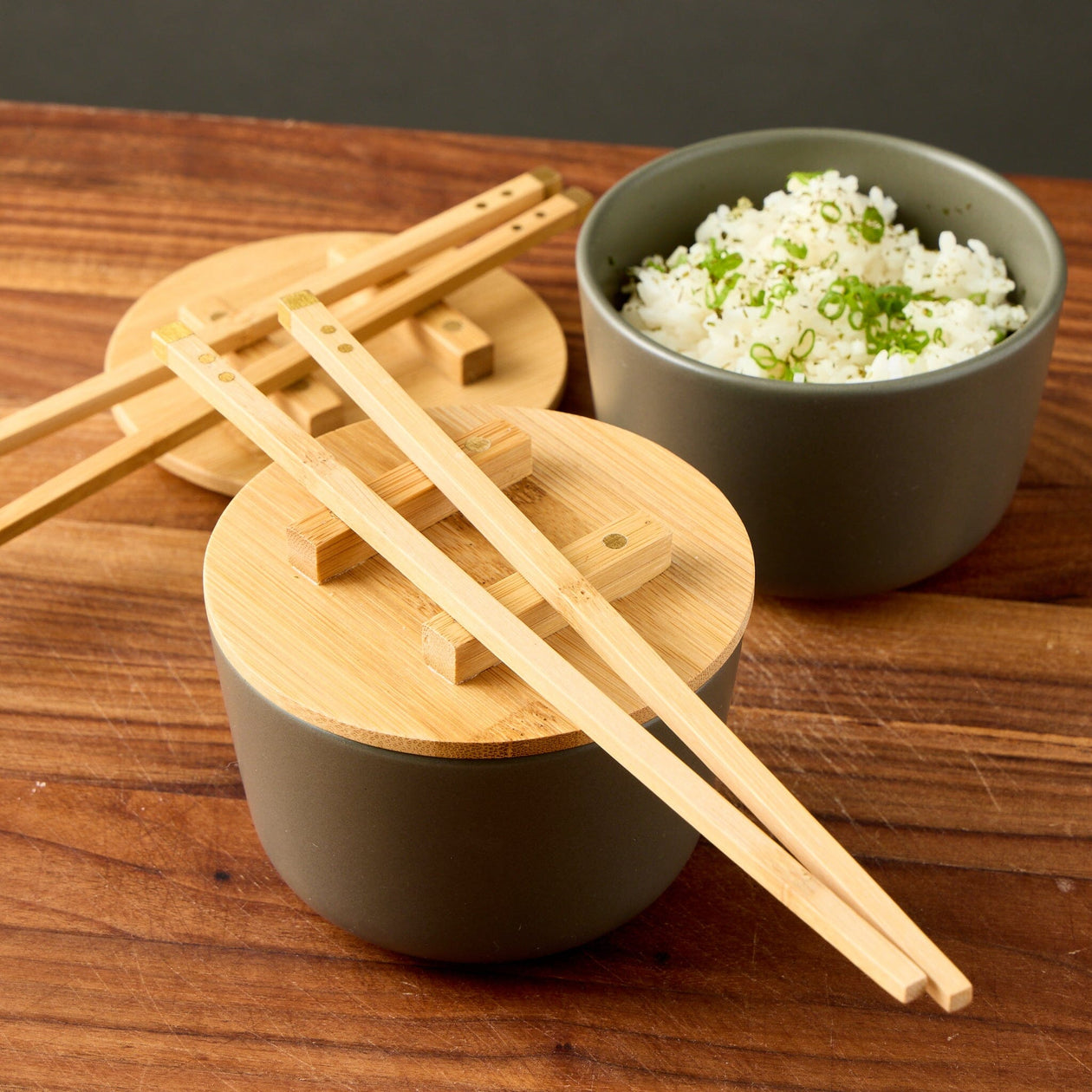JIA Inc. Kkini Bowl & Chopsticks — Set of 2 Equipment Counterpoint 