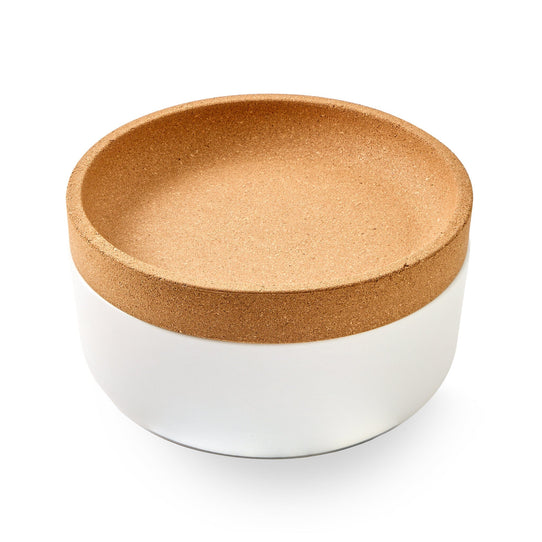 Kamenstein Ceramic and Cork Fruit Bowl Tabletop Lifetime Brands 