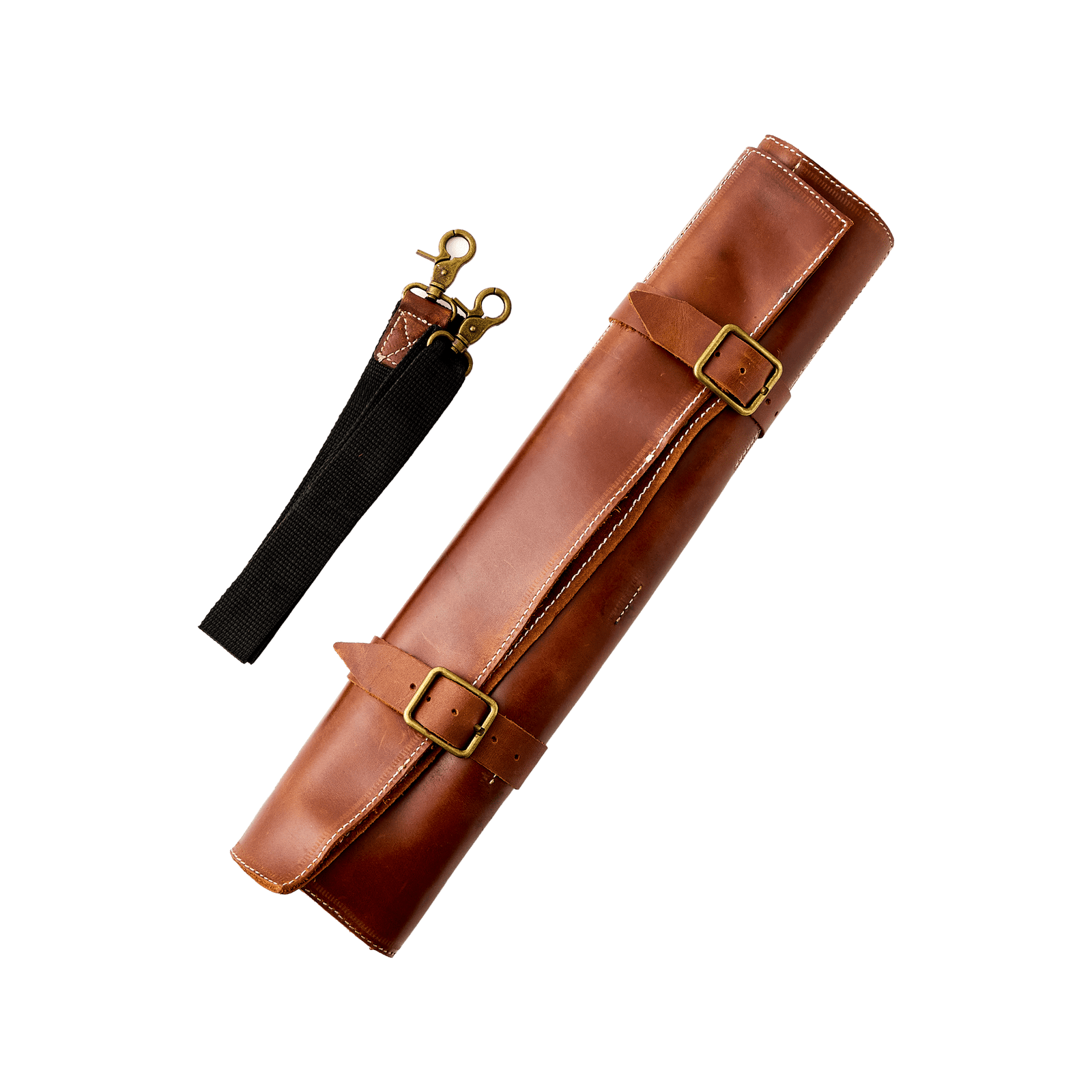 Leather Chef's Knife Roll Bag by Blade Guard Soft Goods Fliproducts 