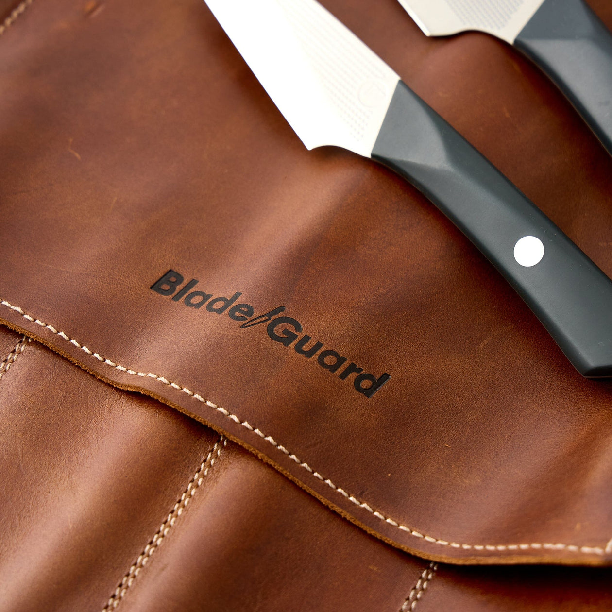 Leather Chef's Knife Roll Bag by Blade Guard Soft Goods Fliproducts 