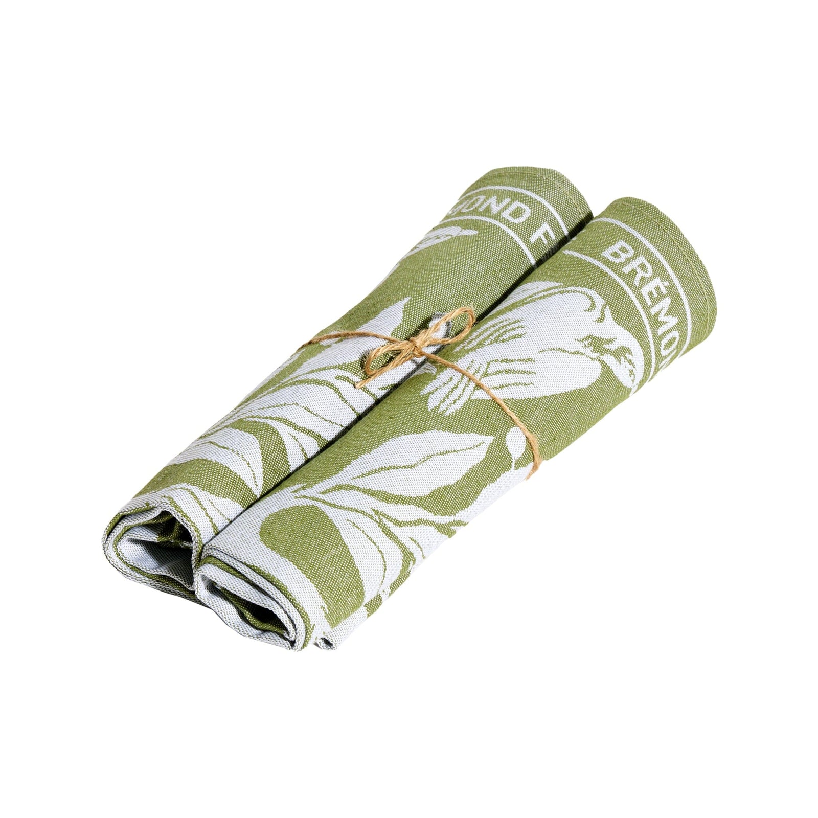Maison Brémond French Dish Towel – Set of 2 Housewares Maison Bremond Green Tree 