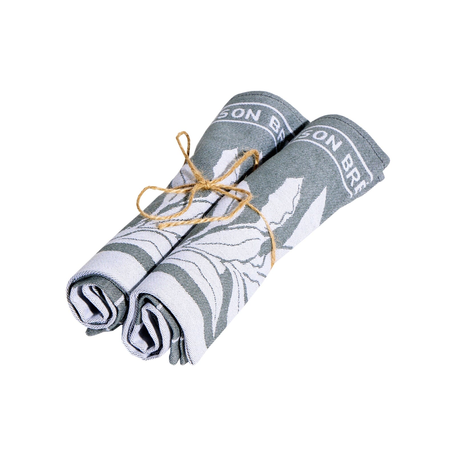 Maison Brémond French Dish Towel – Set of 2 Housewares Maison Bremond Grey Tree 