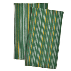 Mayamam Weavers Hand-Loomed Dish Towels – Set of 2 Soft Goods Mayamam Weavers Poblano 