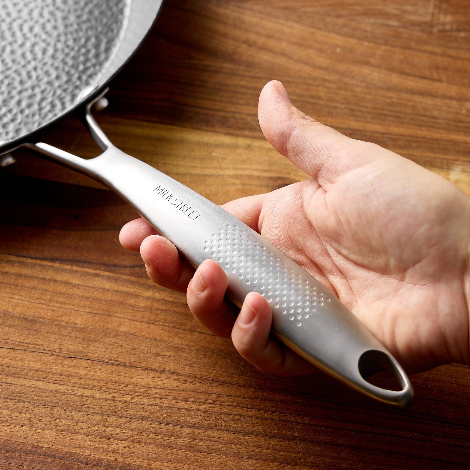 Milk Street 11-Inch Hammered Carbon Steel Skillet Cookware & Tools Milk Street 