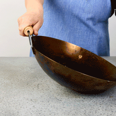 Milk Street 3-Piece 10.5-Inch Small Hammered Carbon Steel Wok Equipment Milk Street 