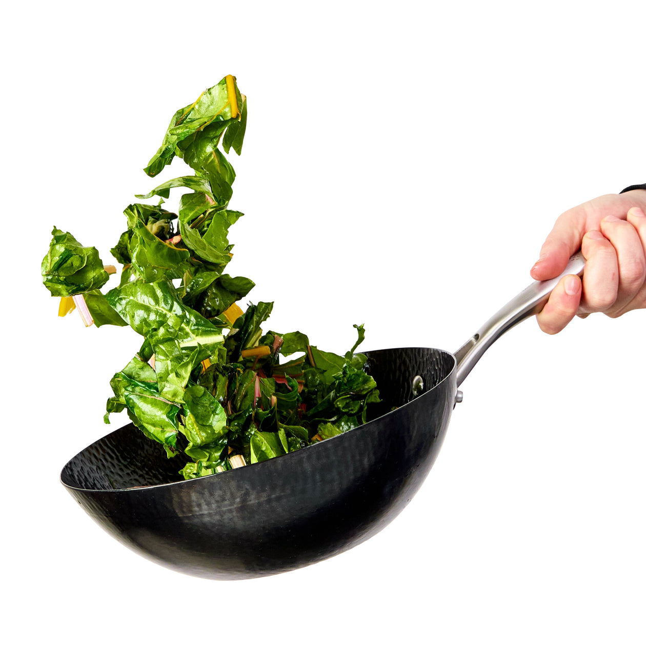 Milk Street 3-Piece 10.5-Inch Small Hammered Carbon Steel Wok Equipment Milk Street 