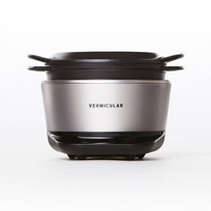 Musui-Kamado Cookware Vermicular Matte Black & Silver 