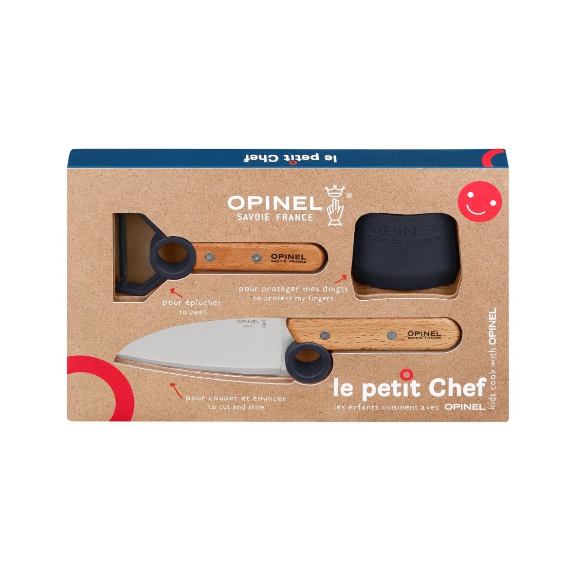 Opinel Le Petit Chef Set Equipment Opinel Navy 