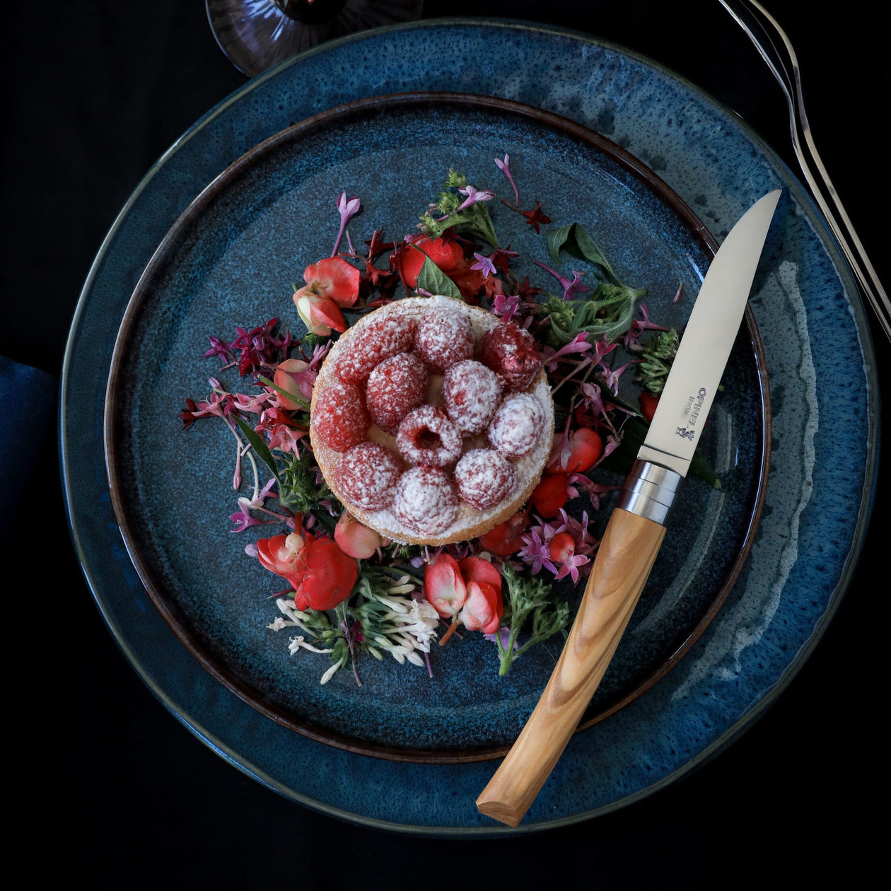 Opinel Table Chic Steak Knives Olivewood - Set of 4 Opinel 