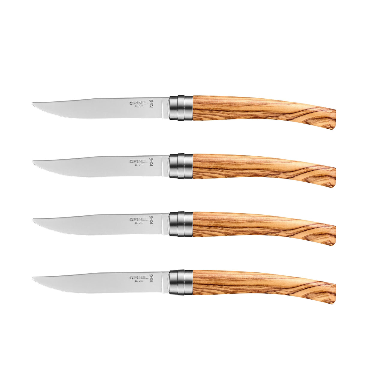 Opinel Table Chic Steak Knives Olivewood - Set of 4 Opinel 