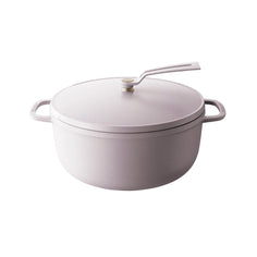 Oven Pot 2.0 | 26cm | Standing Handle Cookware Vermicular Matte Himalayan Pink 