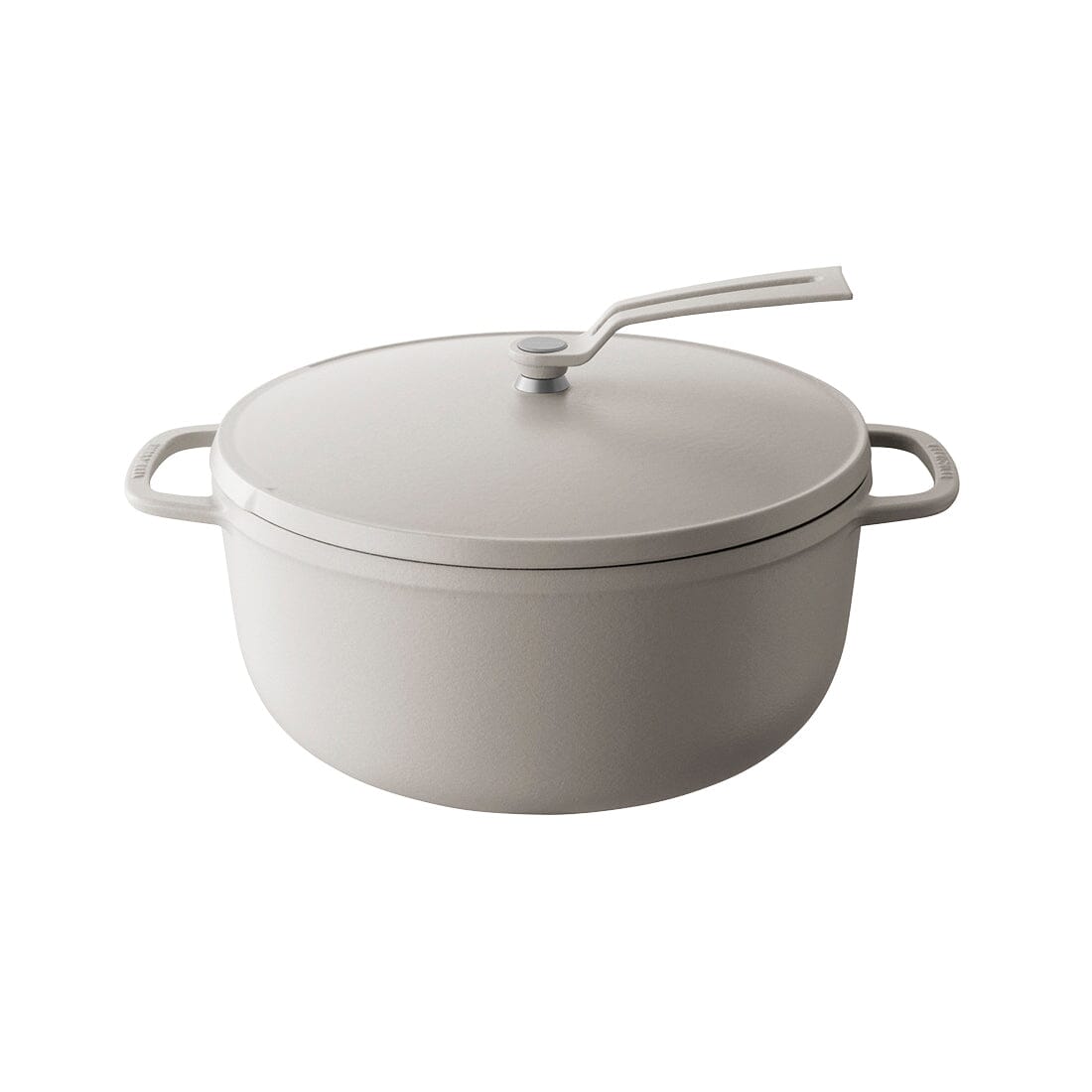 Oven Pot 2.0 | 26cm | Standing Handle Cookware Vermicular Matte Linen Beige 