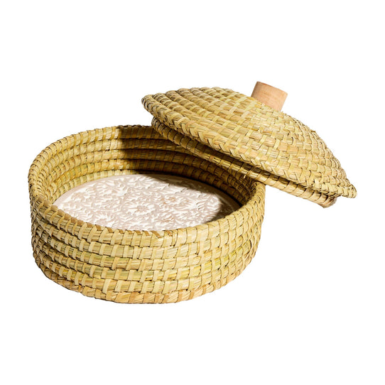 Serrv Lidded Pangara Breadwarmer Tools Serrv International 