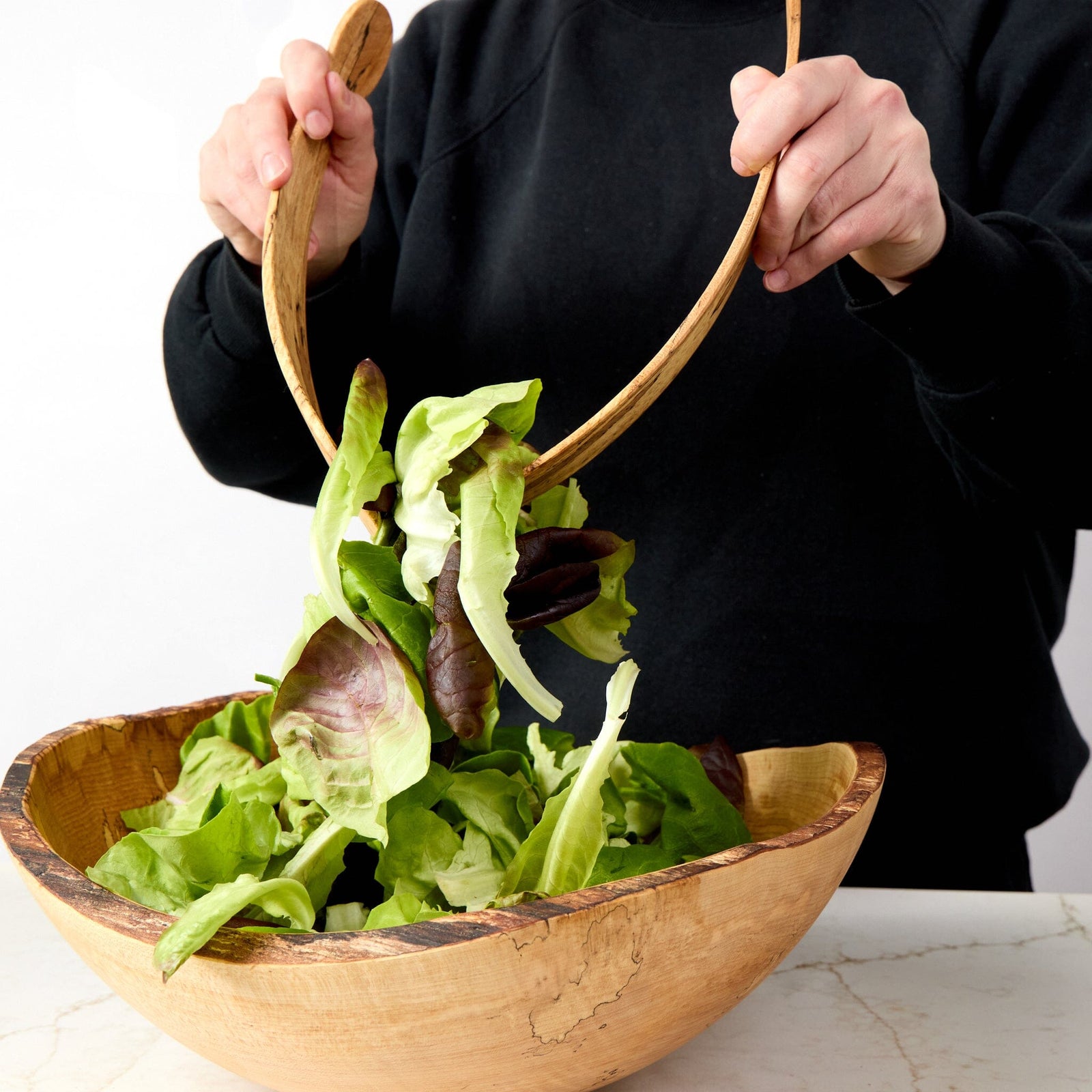 Spencer Peterman Spalted Maple Large Tossers Equipment Spencer Peterman 