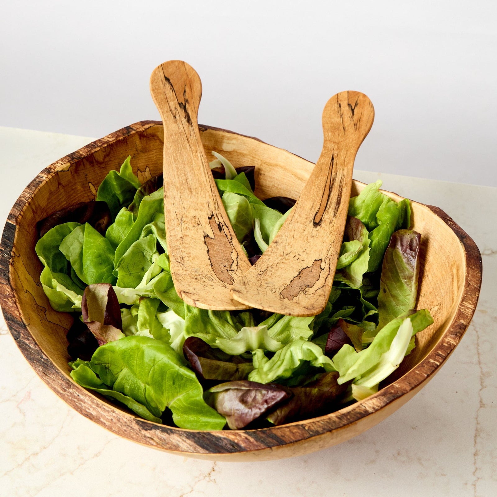 Spencer Peterman Spalted Maple Large Tossers Equipment Spencer Peterman 