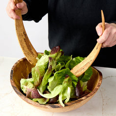 Spencer Peterman Spalted Maple Live Edge Bowl Serveware Spencer Peterman 