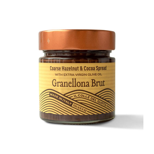 Il Colle del Gusto Granellona Crunchy Chocolate Hazelnut Spread Pantry Manicaretti 
