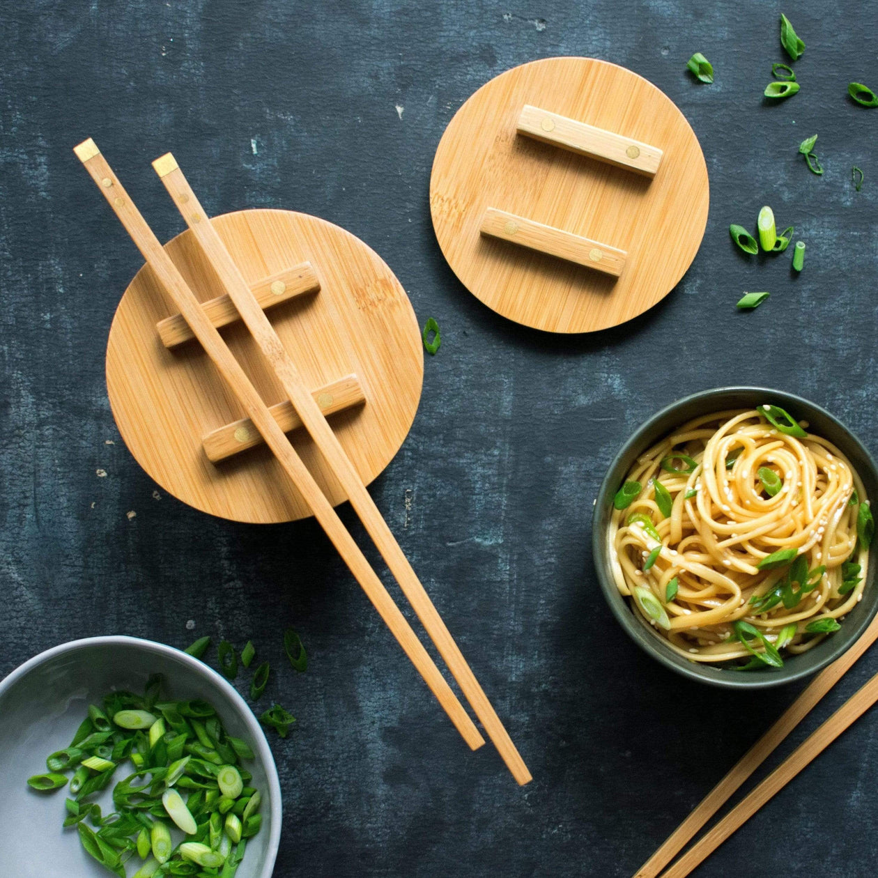 JIA Inc. Kkini Bowl & Chopsticks — Set of 2 Equipment Counterpoint 