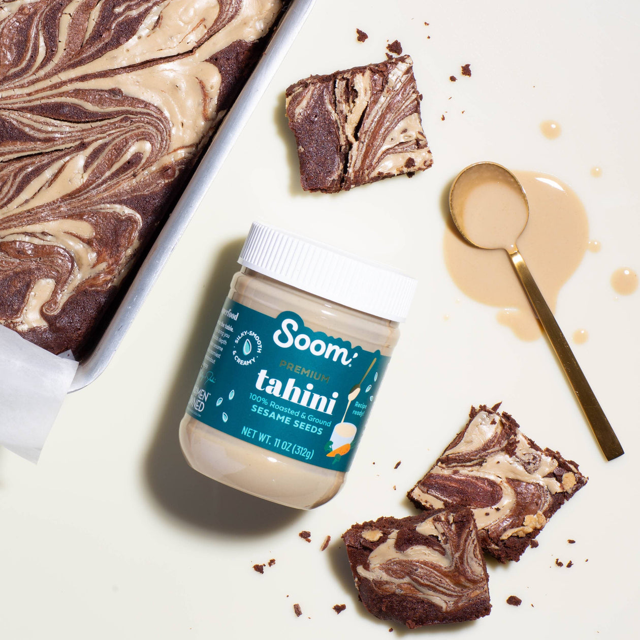 Soom Premium Tahini Pantry Soom Foods 
