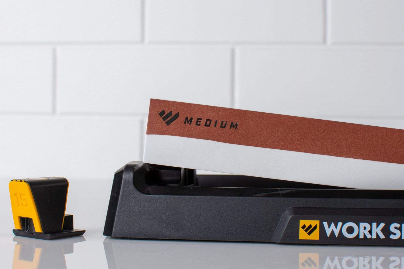 For a more personalized knife sharpening experience, there’s nothing like a whetstone.